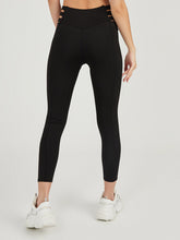 Triple Waist Strap Detail Active Leggings FD